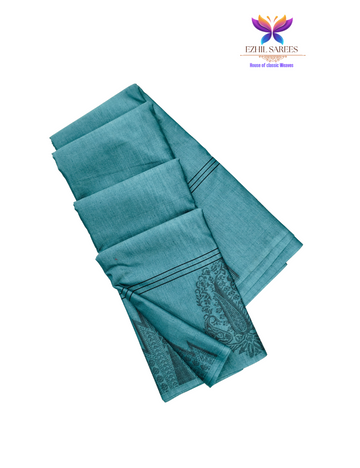 Soft Silk Cotton-Temple border
