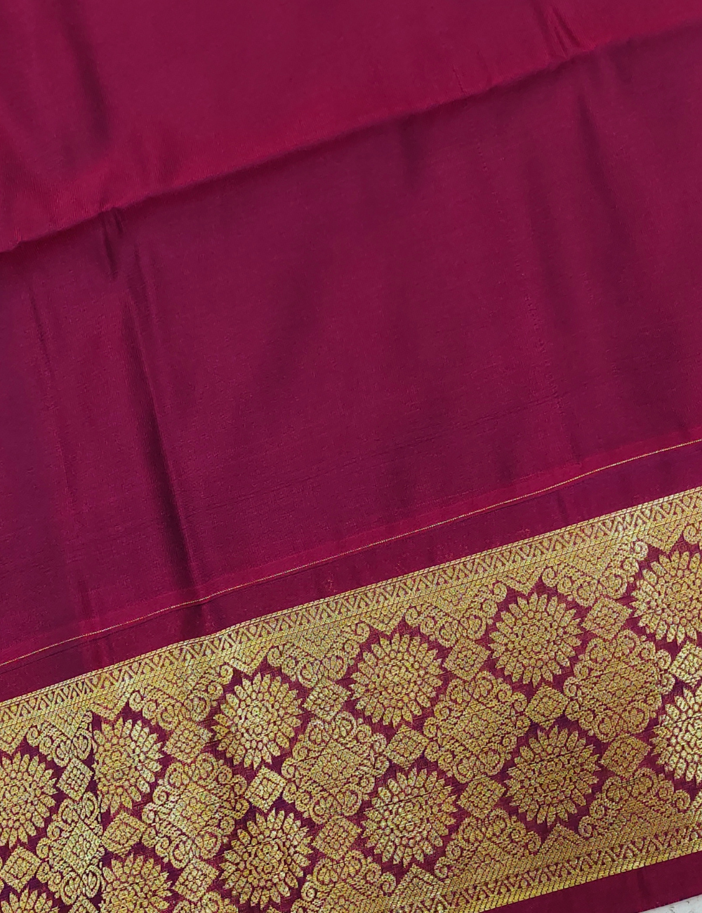 Dark blue Premium Soft Semi Silk