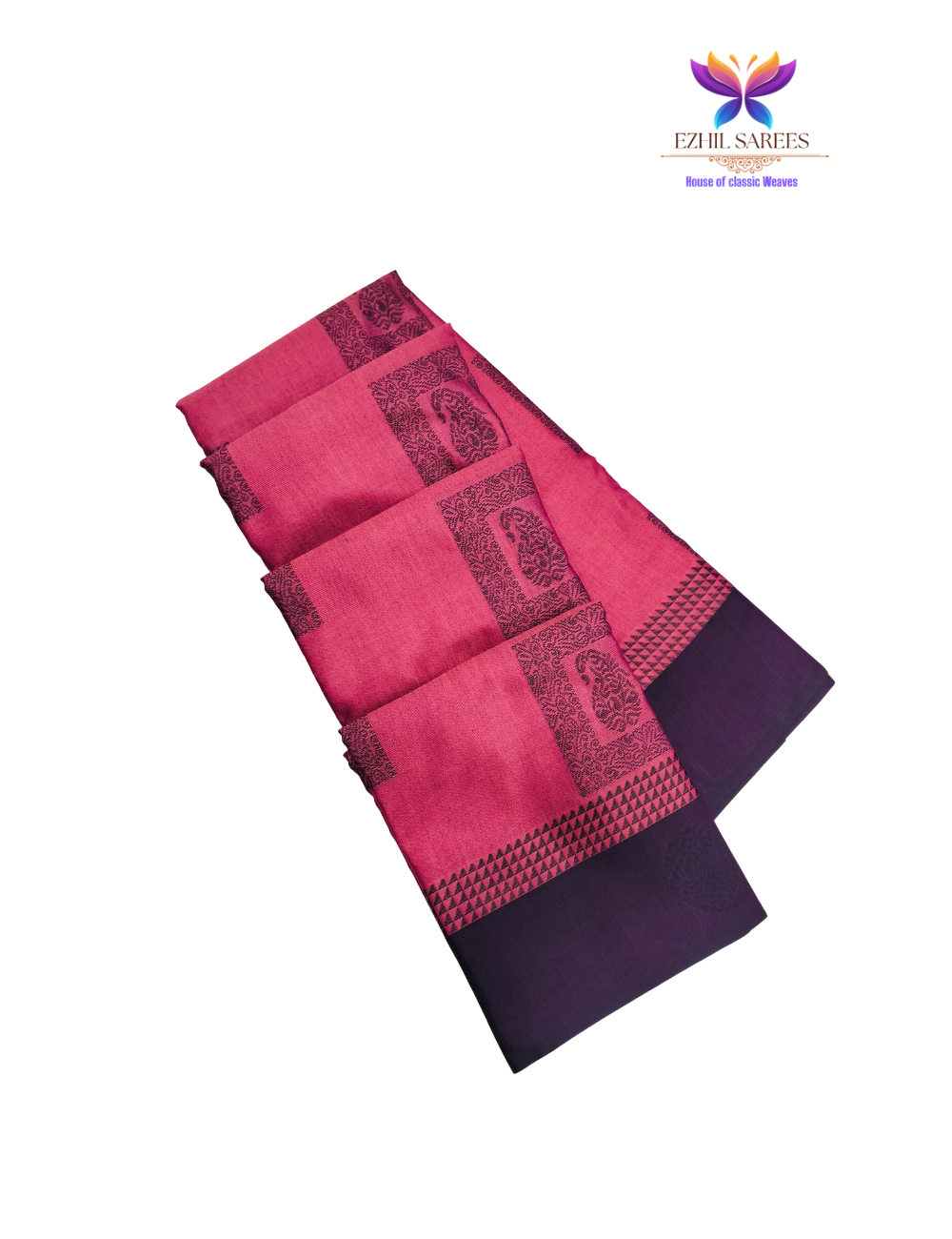 Chill Pink Mango Design Soft Silk Cotton