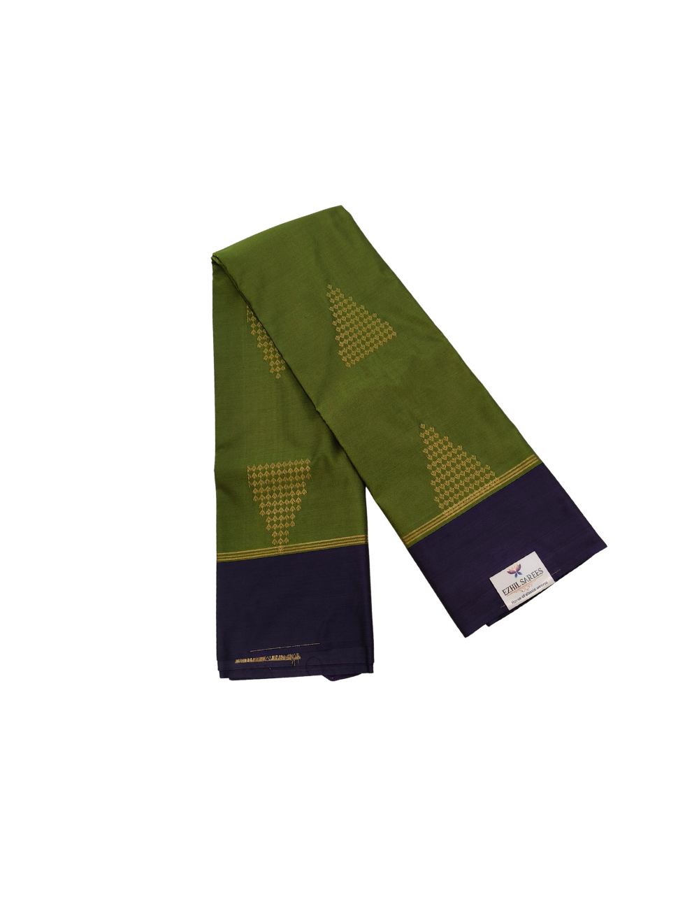 Temple Design With Greenish yellow Premium Soft Silk Saree