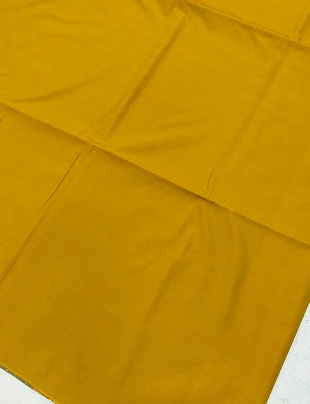 Checked Peacock Motifs With Dark Violet Borderless Soft Silk Saree