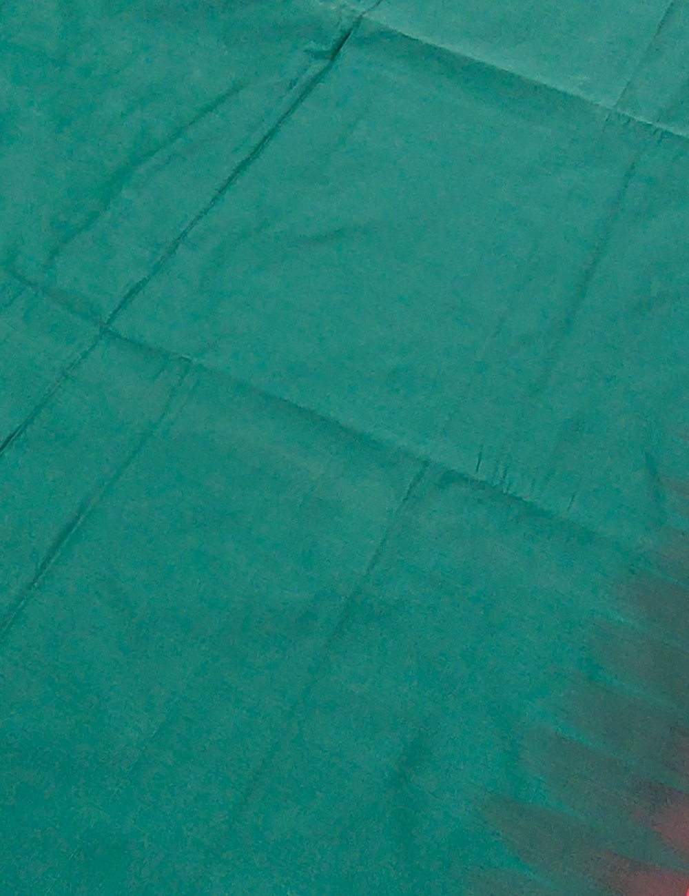 Love is Life Motifs With Dark Pink Borderless Soft Silk Saree