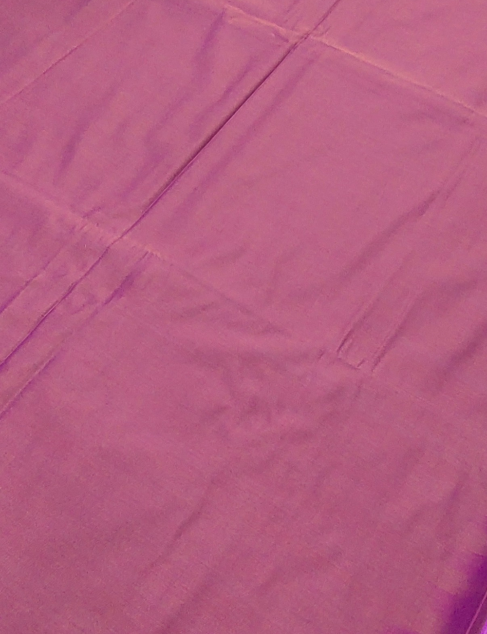 Love is Life Motifs With Purple  Colour Borderless Soft Silk Saree