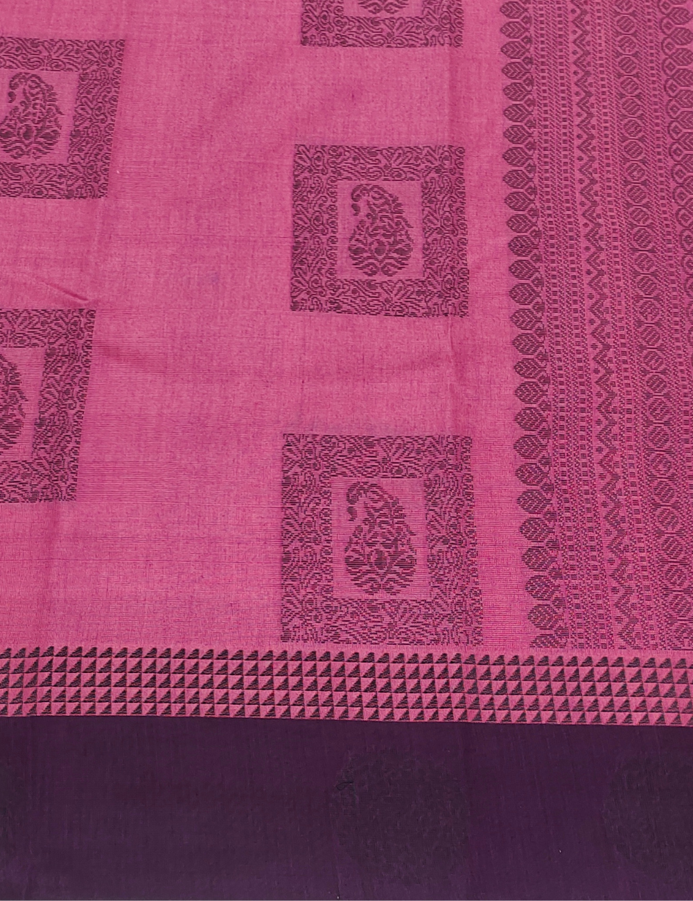 Chill Pink Mango Design Soft Silk Cotton