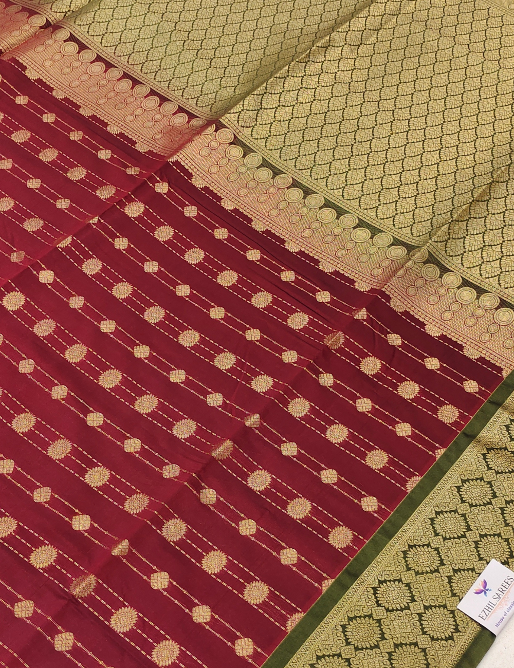 Red wine Premium soft Semi Silk