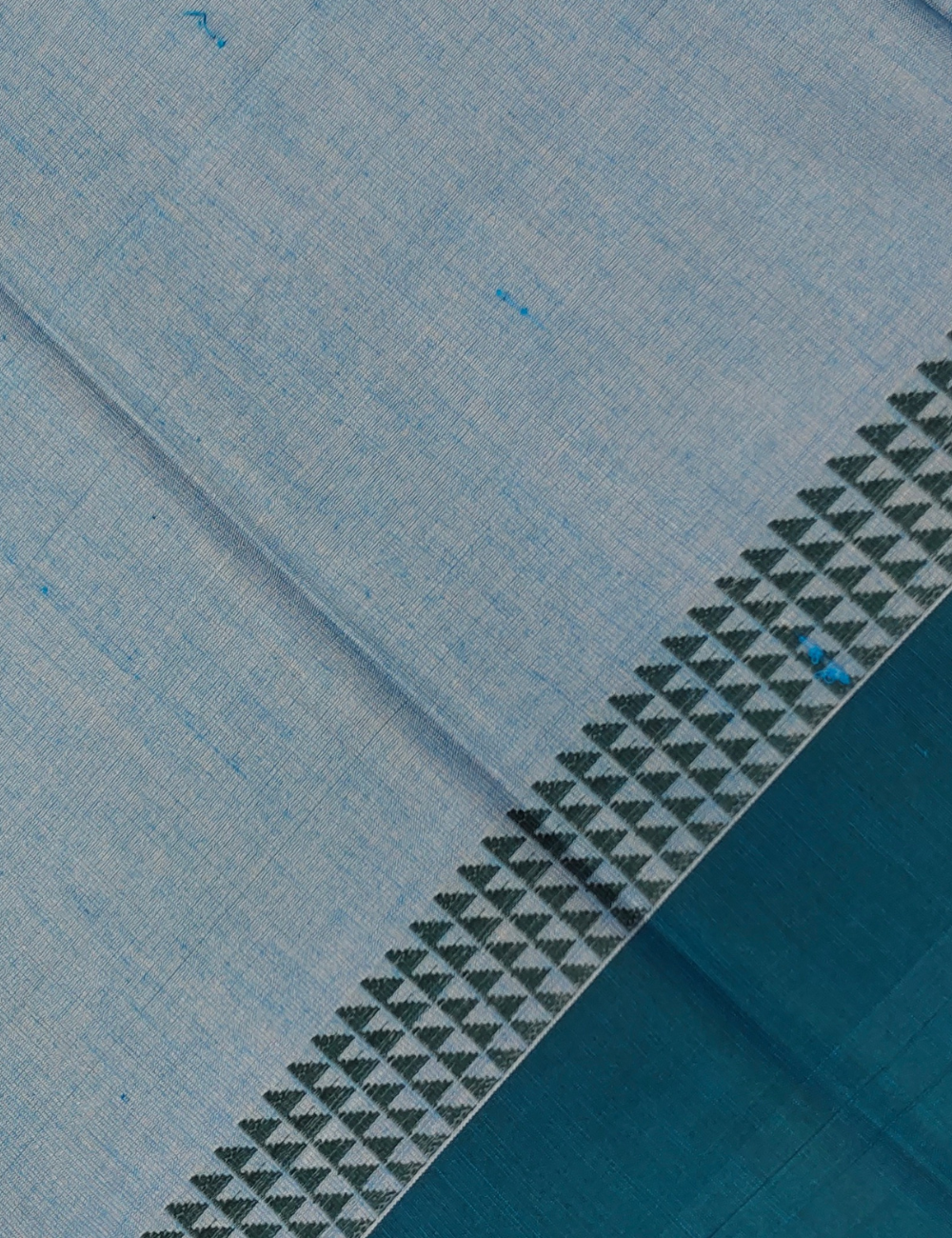 Water blue Mango Design soft silk cotton